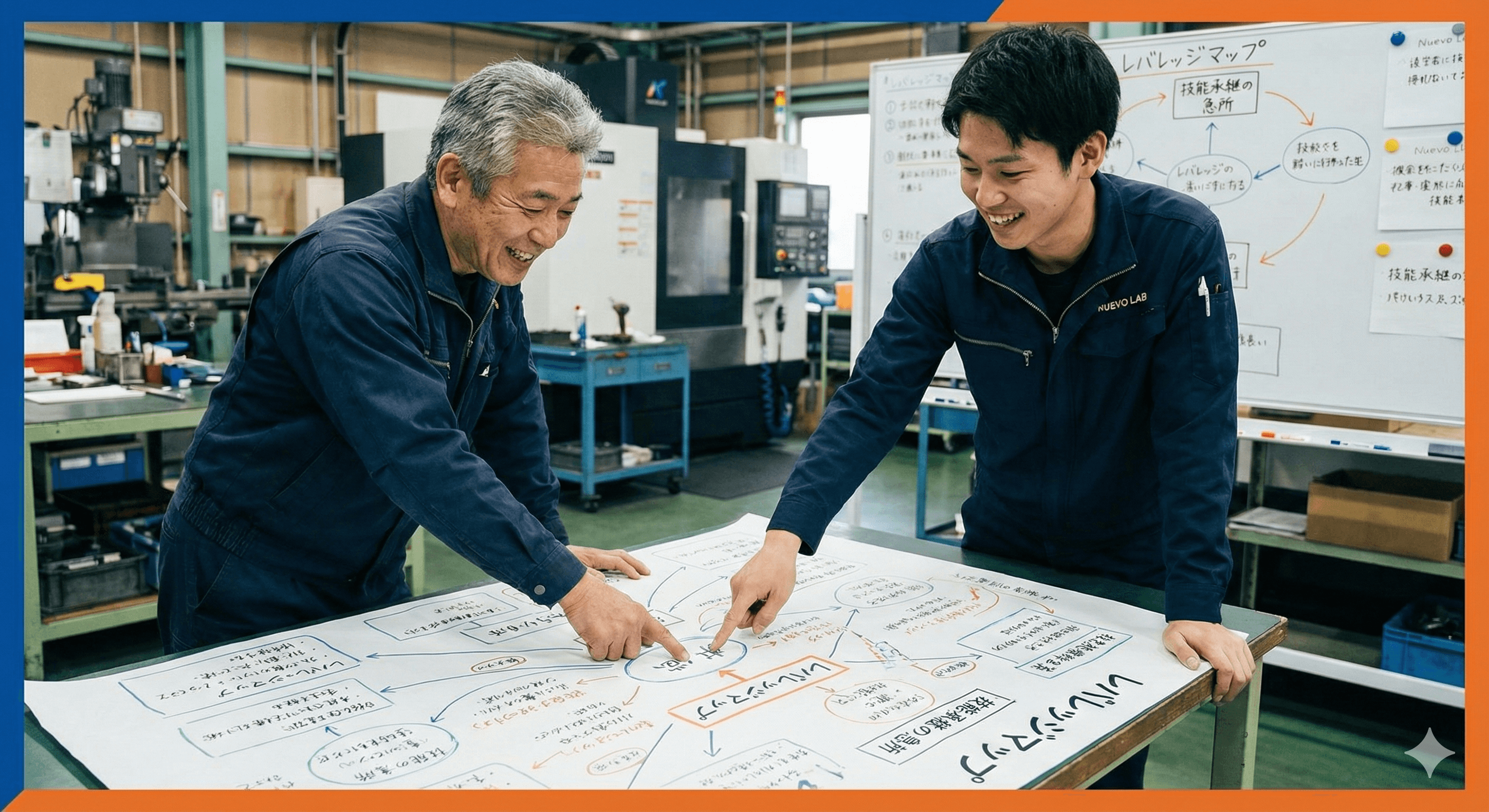 技能承継を加速させるために。ベテランに渡すべき武器