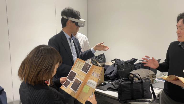 VR体験の様子
